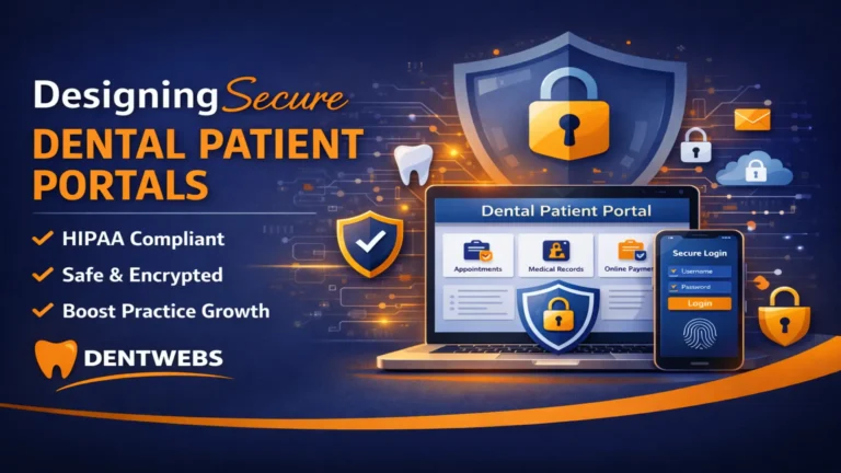 Designing Secure Dental Patient Portals
